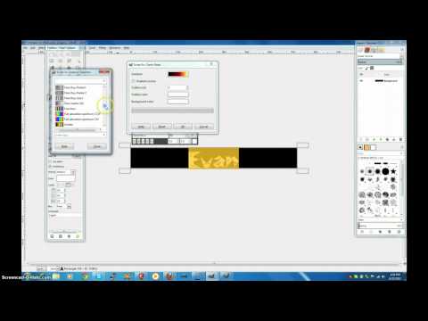 How to Make your Name Look Cool In Gimp! How to Make your Name Look Cool In Gimp!