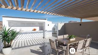 Ruime gelijkvloers of penthouse appartementen op wandelafstand van de Mar Menor, Spanje