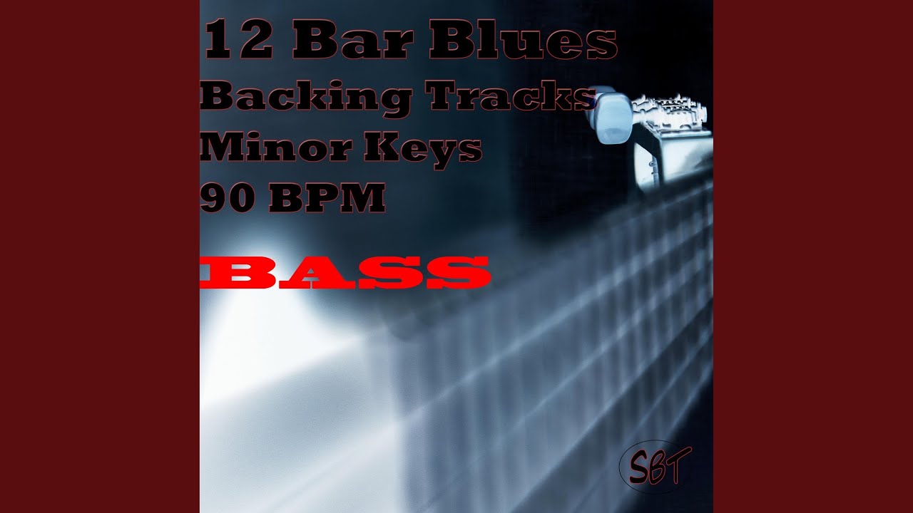 Beginner 12 Bar Blues Bass Backing Track E Minor 90 BPM - YouTube