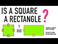 IS A SQUARE A RECTANGLE? YES OR NO?