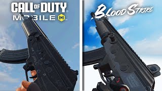 Call of Duty: Mobile CR-56 AMAX vs BloodStrike Galil - Weapons Comparison