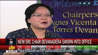 New ERC chair Devanadera sworn into office