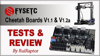 Fysetc CHEETAH Boards V1.1 \u0026 V1.2a - TESTS \u0026 REVIEW