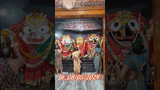 Dt_08/05/2024 Sri Jagannath mangal arati darshan status #jagannath #shorts #viral #krishna