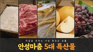 마음을 전하는 가장 맛있는 선물!💛 안성마춤 5대 특산물