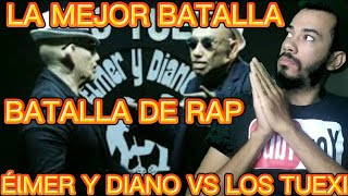 Reacción a Elmer y Diano vs Los Tuexi BATALLA ÉPICA REACCIÓN moya 8k