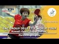 Kuwait Open 2015 Highlights: DING Ning vs ZHU Yuling (1/2 FINAL)