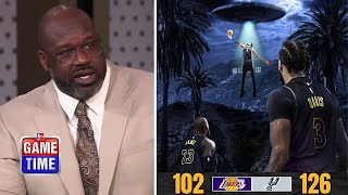 NBA Gametime crew reacts to San Antonio Spurs sinks Los Angeles Lakers 126-102; Wemby outplayed AD