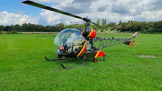 Giant Full Scale RC Helicopter | Vario Bell 47G Helicopter 2,50m