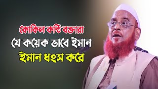 কোকিল কন্ঠি বক্তার যেভাবে ঈমান ধংস করে । আল্লামা নুরুল ইসলাম ওলিপুরী । taheri funny । Muslimun tv