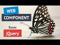 Can I convert this jQuery plugin to a Web Component!?