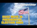 PRESIDENTIAL ELECTION ODDS MOVE - $5 BURGER & HUGE JACKPOT! - LAS VEGAS ADVISOR WEEKLY EP 153