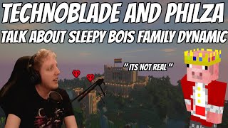 Technoblade and Philza talk about Sleepy Bois Family Dynamic on Dream SMP