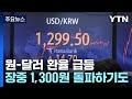 美 긴축 장기화 우려에 환율 급등...1,300원대 육박 / YTN