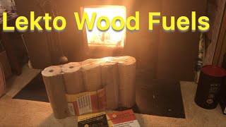 Lekto Wood Fuel - Review / Wood Burner / Hardwood Heat Logs