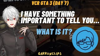 [ENG SUB] Kuzuha has to tell Limone-sensei something important - VCR GTA3 Day 7 (Nijisanji | Utaite)