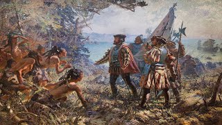 Quebec City | Jacques Cartier at Amerindian village of Stadacona in 1535-36 | Age of Exploration