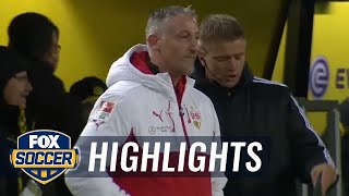 Aubameyang vs. Stuttgart: All Touches | 2015–16 Bundesliga Highlights
