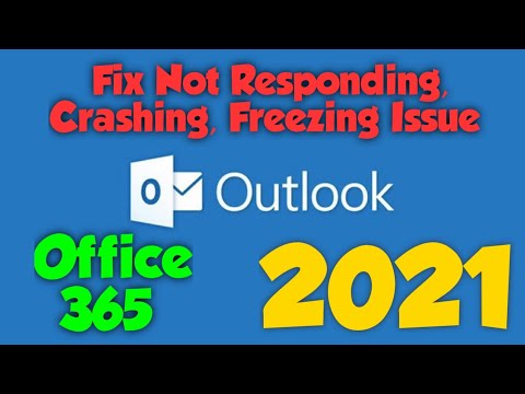 Исправить Outlook не отвечает, зависает, сбой Office 365