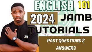 Past Questions and Answers | JAMB English tutorial (Mastery English Language)