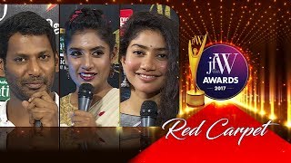 JFW Achievers Awards 2017 | Red Carpet | Jyothika | Sai Pallavi | Vishal | Sathish | JFW Magazine