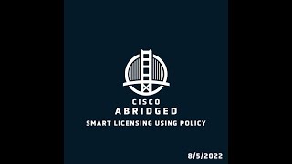 Smart Licensing Using Policy