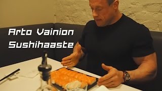 Arto Vainio ja sushihaaste - Penkkipunnerrus.fi