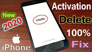 how to delete activation lock Quick Unlock iPhone iCloud Lock Without Apple ID And Password 2021