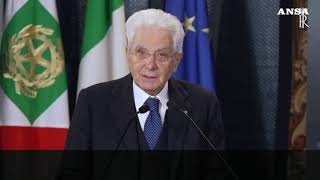 Giorno del Ricordo, Mattarella: \