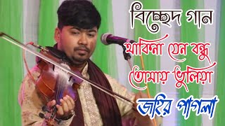 আমায় রাখ কিংবা মার এই দয়া কর | জহির পাগলা | আসর গান | কাদির দেওয়ান চ্যানেল | Jahir Pagla's song