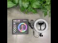 RGB LED SOFT RING LIGHT Unboxing & set up