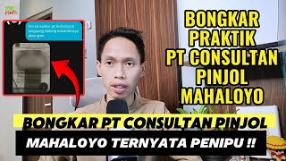 Bongkar PT Consultan Pinjol mahaloyo ternyata Joki pinjol