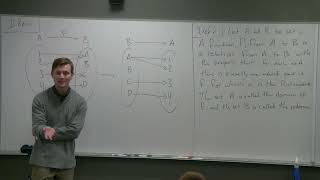 Proof, Set Theory, and Logic - Functions (Part 1)