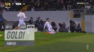 Goal | Golo Amaro: Vitória SC (3)-2 Boavista (Liga 22/23 #10)