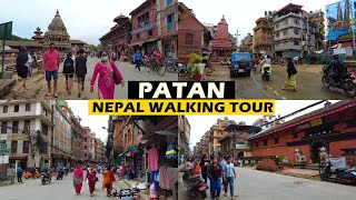 Patan 4K Walking Tour (NEPAL) Virtual Travelling 2022🇳🇵