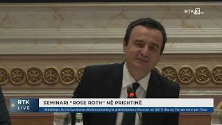 Drejtpërdrejt - Seminari ''Rose Roth'' në Prishtinë  09.10.2022