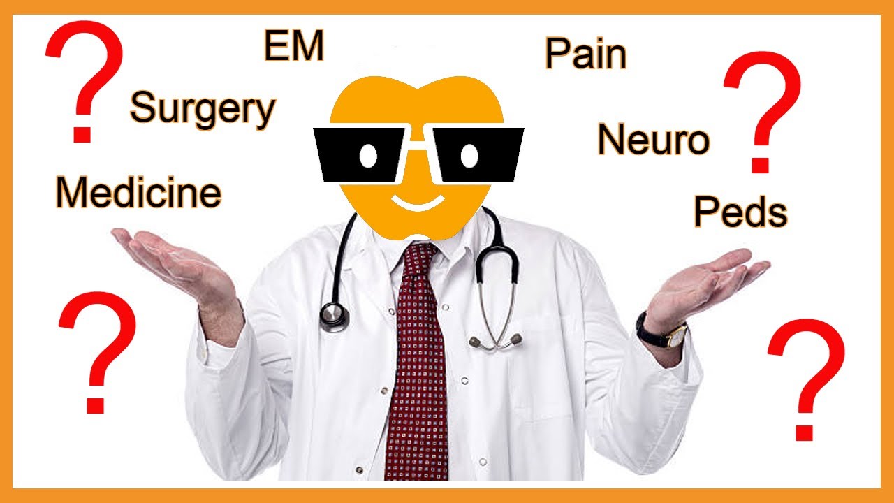 How To Choose A Medical Specialty Youtube