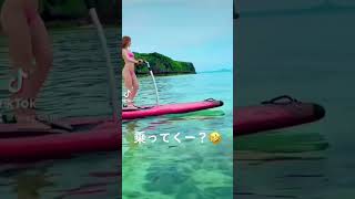 マリンスポーツ💕沖縄瀬底島のアンチ浜🌺