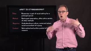 2.1 Ethnography | Qualitative Methods | Observation | UvA