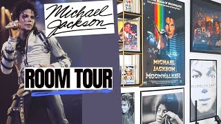 MICHAEL JACKSON ROOM TOUR - Wall Art, Books, Rare merchandise , & more! (MJFANGIRL UPDATED 2021)