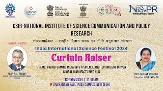 Curtain Raiser IISF 2024 at CSIR-NIScPR