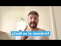 spanish short lesson 1 nos presentamos en español introducing ourselves in spanish