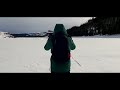 gopro hero 9 cinematic 4k frozen lake