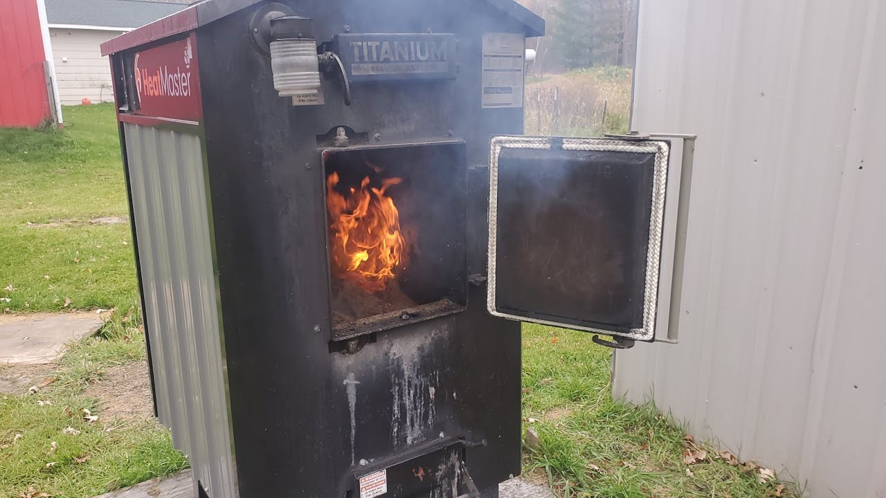 Starting Up The Heatmaster C150 Outdoor Wood Boiler For The 2020 2021 ...