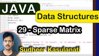 Java DS 29 - Sparse Matrix