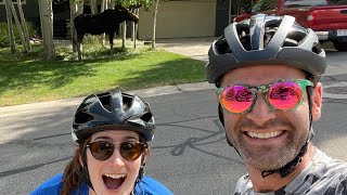 WE SAW A MOOSE - Best Retirement Ever - Park City, Utah