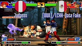 FT5 @kof98: Judasss (PE) vs [UWL]/LCHK-Qate Fake (MX) [King of Fighters 98 Fightcade] Dec 7