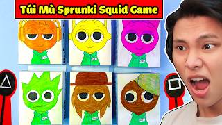 TÚI MÙ SPRUNKI SQUID GAME TỰ LÀM SIÊU ĐẸP✂️🧐🌈JAYGRAY MAX GHIỀN INCREDIBOX SPRUNKI TRÒ CHƠI CON MỰC