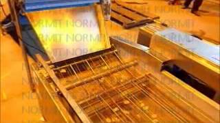 NORMIT deep continuous fryer testing