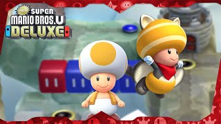 New Super Mario Bros. U Deluxe ᴴᴰ | World 6 (All Star Coins) Solo Toad